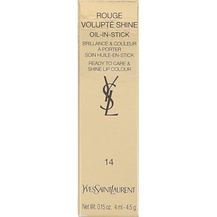 Ruj Yves Saint Laurent Rouge Volupté Shine 14 Corail