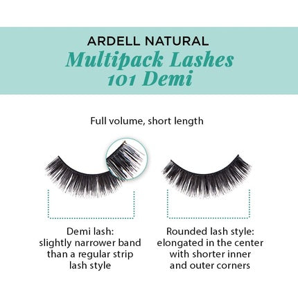 Gene false, Ardell, Natural 101, multipack negru