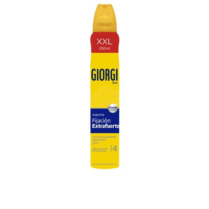 Spumă fixativă păr, Giorgi Line, Extra Strong Hold, 250ml