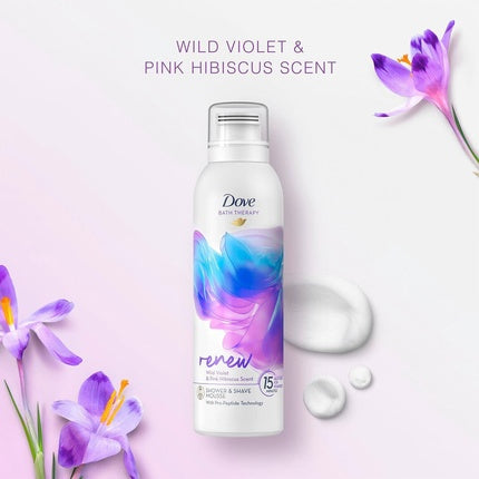Spumă de duș și ras, Dove, Bath Therapy, 200ml