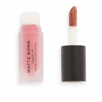 Ruj lichid, Revolution Make Up, Matte Bomb, maro delicat