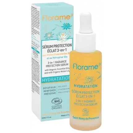 Serum Hidratant Florame 3-in-1 Organic 30ml