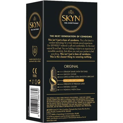 Prezervative, Skyn, Original, 10 bucăți