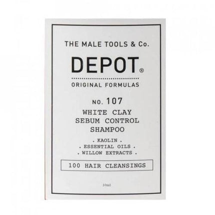 Șampon Depot Nr. 107 Whiteclay Sebumcontrol, 10ml