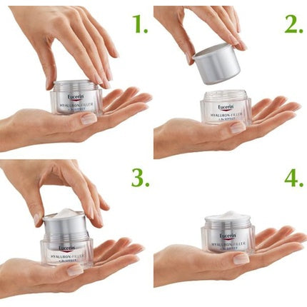 Cremă de noapte, Eucerin, Hyaluron Filler Refill, anti-age, 50ml