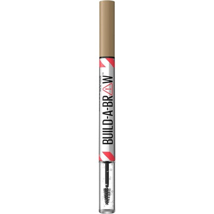 Creion sprancene, Maybelline New York, Build A Brow 2 in 1, blond