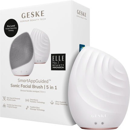 Perie facială sonică Geske Starlight 5 în 1 silicon