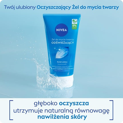 Gel de curățare față, Nivea, 150ml