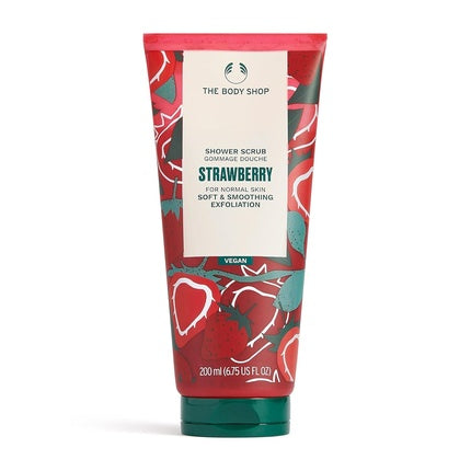 Exfoliant corp cu căpșuni, The Body Shop, 200 ml