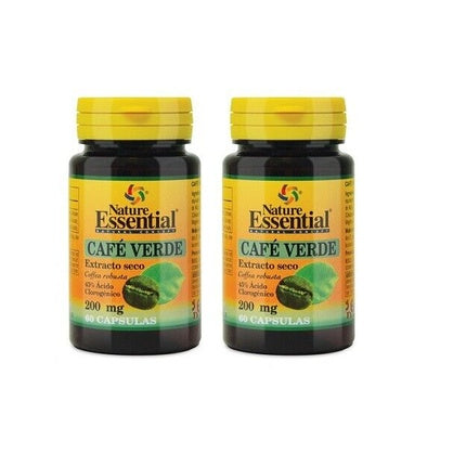 Supliment nutritiv Nature Essential, Extract de cafea verde, 60 capsule