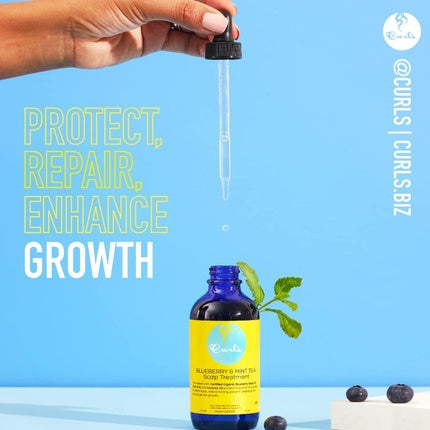 Tratament scalp Curls Blueberry & Mint Tea, 133g