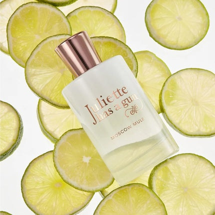 Eau de Parfum Spray, Juliette Has A Gun, Moscow Mule, design transparent, capac metalizat roz