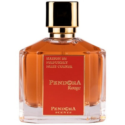 Parfum, Pendora Scents, Rouge, 100ml, sticlă transparentă cu etichetă roșie