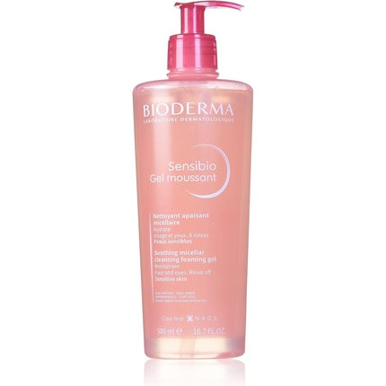 Gel de curatare faciala, Bioderma Sensibio, 500ml