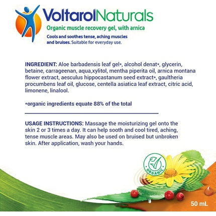 Gel de răcire, Voltarol Naturals, 50ml, pe bază de plante