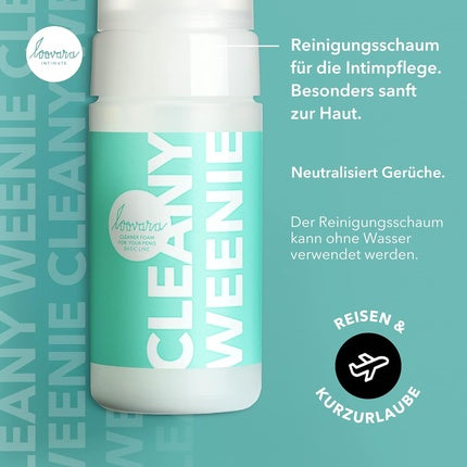 Spumă intimă, Loovara, Cleany Weenie, 100ml, vegan