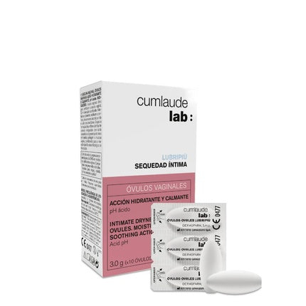 Ovule Vaginale, Cumlaude Lab, Lubripi, Hidratant și Calmante, Acțiune Ușoară, 10 Unități