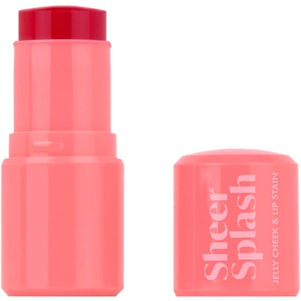 Barry M Sheer Splash Jelly Cheek & Lip Stain in Pink Cranberry Cloud, Blush, roz