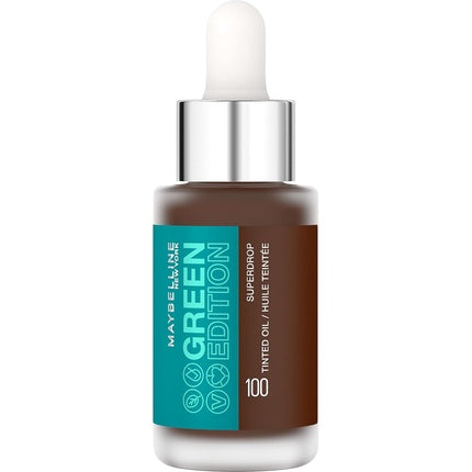 Fond de ten, Maybelline New York, Green Edition Superdrop Tinted Oil 100