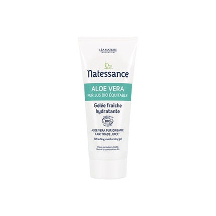 Gel de corp hidratant Natessance cu suc pur de aloe vera