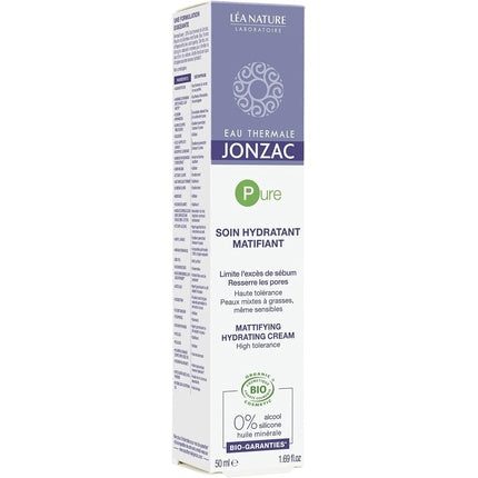 Crema de față Eau Thermale Jonzac Bio Matifiantă Hidratantă 50ml