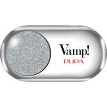 Pupa Milano Vamp Eyeshadow, 302 Pure Silver Metallic