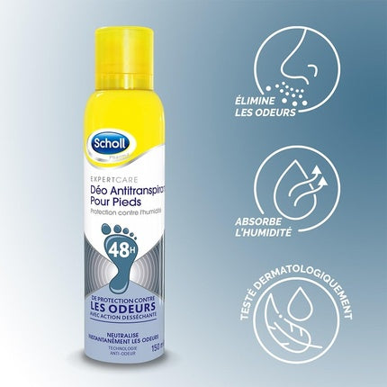 Scholl Deo Antitranspirant 48h 150ml