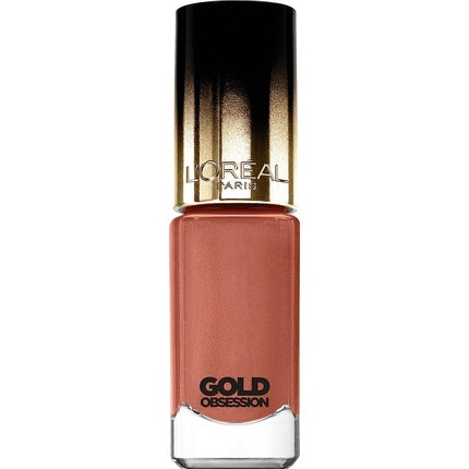 Lac de unghii L'Oreal Paris Gold Obsession Nude Gold, 8 ml