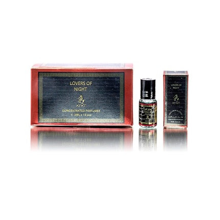 Perfumuri Ayat, set de 12 flacoane de ulei concentrat, 3ml, Halal și Vegan