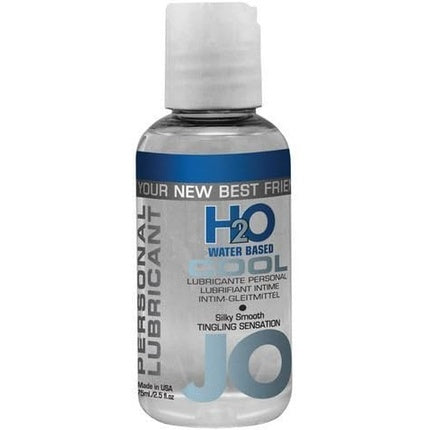 Lubrifiant Personal Jo Cool H2O, 75ml (2.5 Oz), Culoare Albăstru
