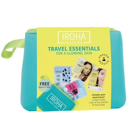 Set măști facial Iroha Nature, hidratante, anticearcăn