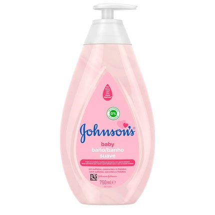 Gel de duș Johnson's Baby Baño Suave, pentru bebeluși, fără săpun, 750 ml