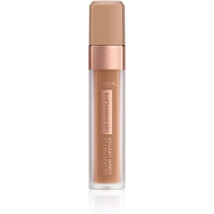 Ruj lichid, L'Oréal Paris, Les Chocolats Ultra Matte, Ginger Bomb, maro