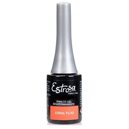 Smalț Semipermanent Gel Estrosa Coral Fluo 7ml - Art.7804