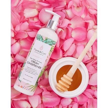Balsam Creme, Flora & Curl, Trandafir miere, 300ml