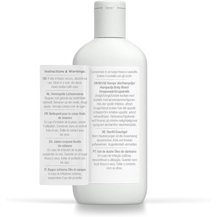 Gel de duș, Dr Organic, cu ulei de cânepă, 250ml