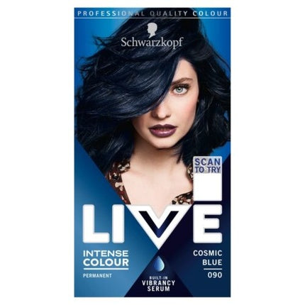 Vopsea de păr Schwarzkopf Live Intense Colour 090 Cosmic Blue