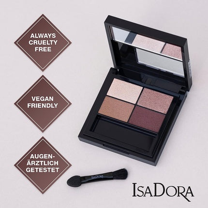 Fard de pleoape, IsaDora, Quartet, neutre, 20g