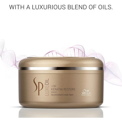 Masca restauratoare cu keratină, Wella Sp Luxe Oil, 150ml