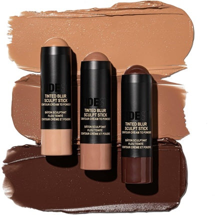 Stick contur, Nudestix, Tinted Blur Neutral Medium, maro