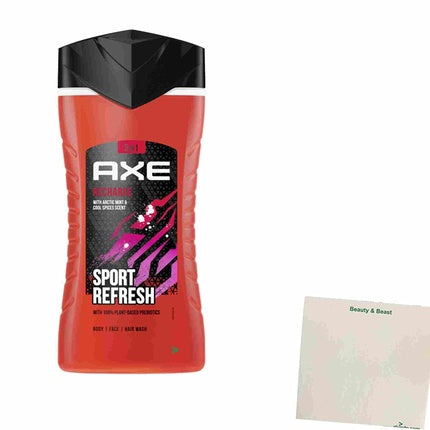 Gel de duș 3în1, Usy, Refresh, 250ml