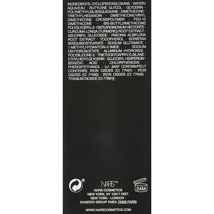 Fond de ten Nars Sheer Glow, Santa Fe, 30ml