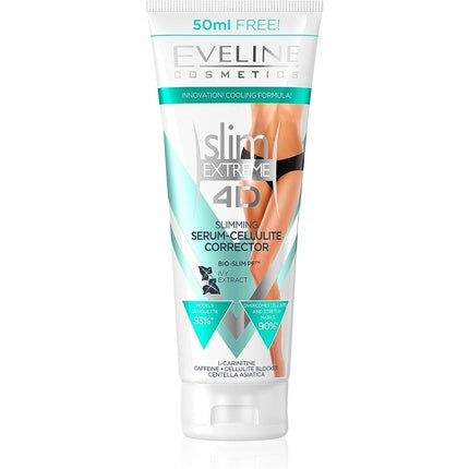 Cremă anticelulitică Eveline Cosmetics Slim Extreme 4D 250ml