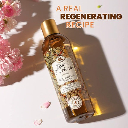 Ulei de duș, Tesori D'Oriente, 250ml, argan și chiparos dulce