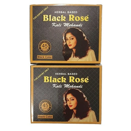 Pudră de Henna Black Rose Kali Mehndi 5x10g