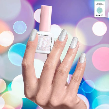 Lac de unghii gel, Hi Hybrid, Color Crystals, roz