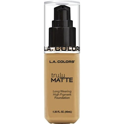 Fond de ten lichid Truly Matte, Golden Beige, 40ml