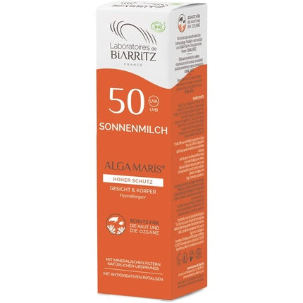 Lapte solar, Laboratoires De Biarritz Alga Maris, SPF30, 100g