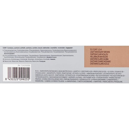 Vopsea de par permanenta, Revlon, Revlonissimo Colorsmetique, Mahon Deschis, 60ml