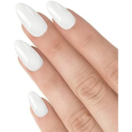 Unghii False Elegant Touch Stiletto Alb